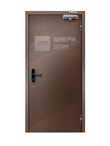 Противопожарная дверь металлическая надежная, огнеупорная (система эвакуации) ДП-236